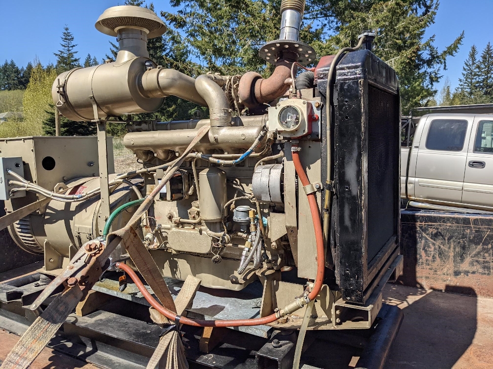 Stamford 75 kW 120/208 Volt Waukesha Diesel Generator