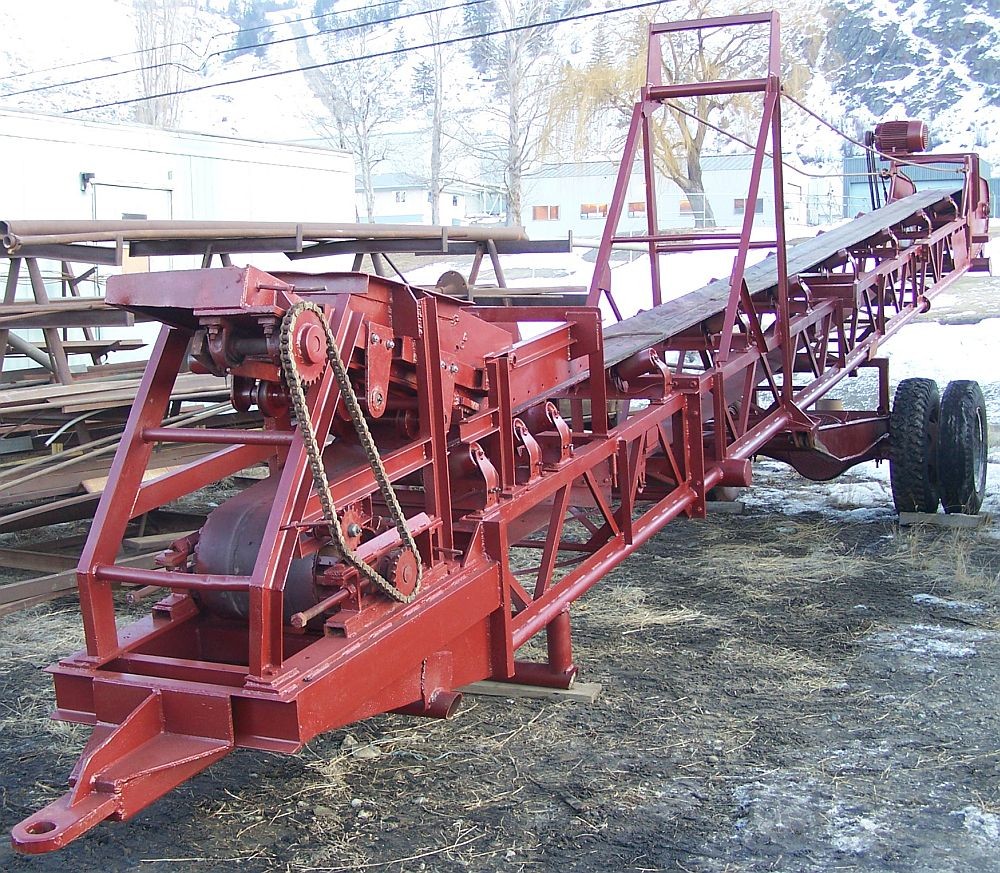 Convoyeur portatif de 18 po x 44 pi