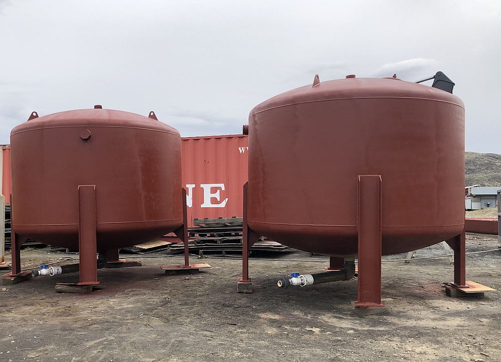 2250 Gallon Steel Pressure Tanks