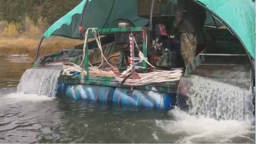 VHCO 6 in. Alluvial Gold Dredge
