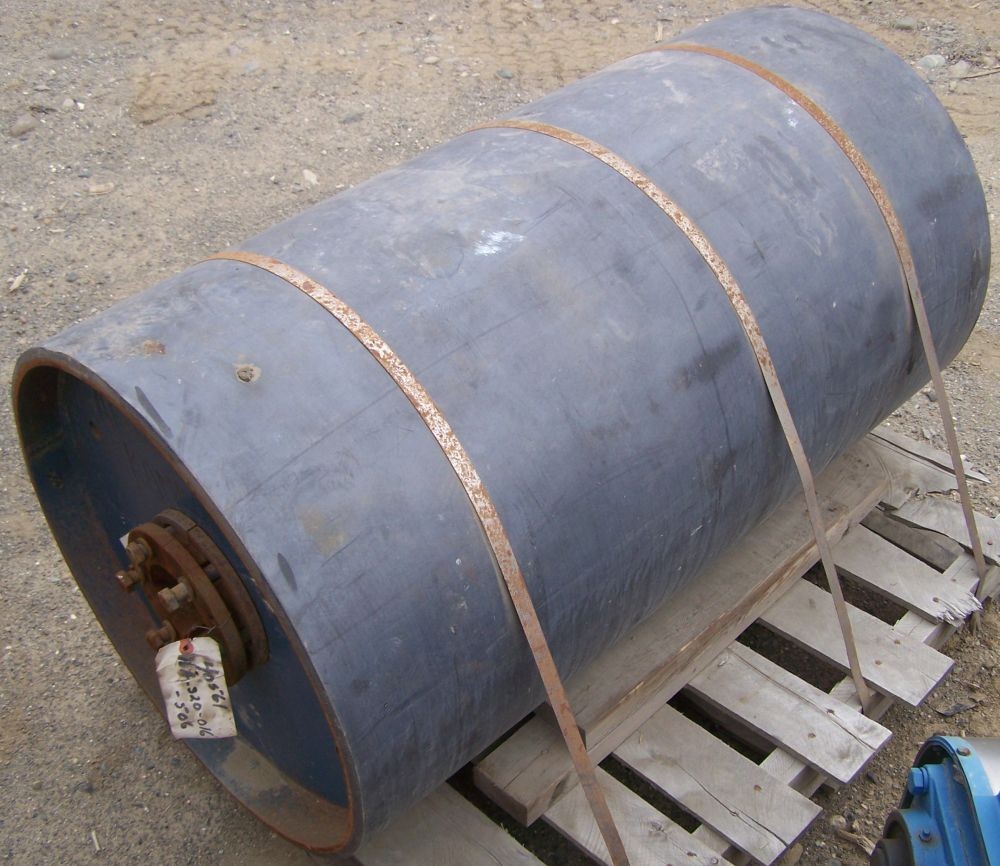 24 in x 44 in Rubber Lagged Pulley