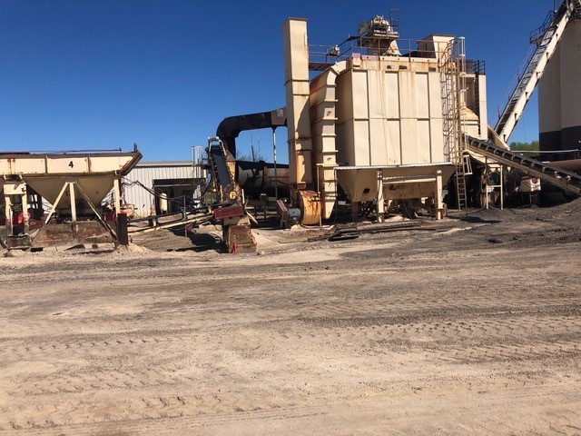 Usine par lots Barber-Greene de 6 000 lb