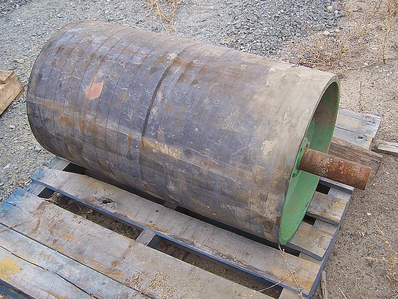 18 in x 32 in Rubber Lagged Tail Pulley