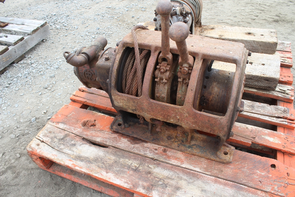 Ingersoll-Rand A5NN0H Double Drum Air Slusher