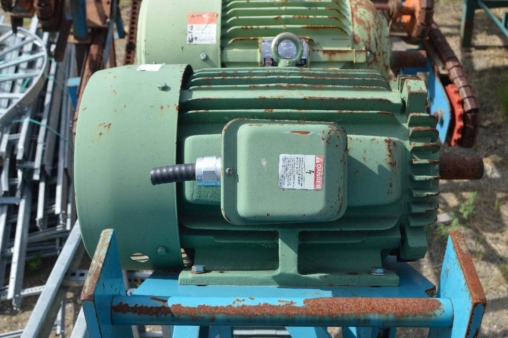 Toshiba 30 HP Electric Motor