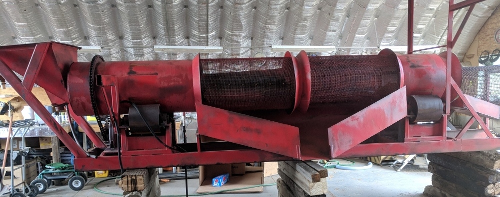 Planta Trommel Oro Industries con Concentrador Low G