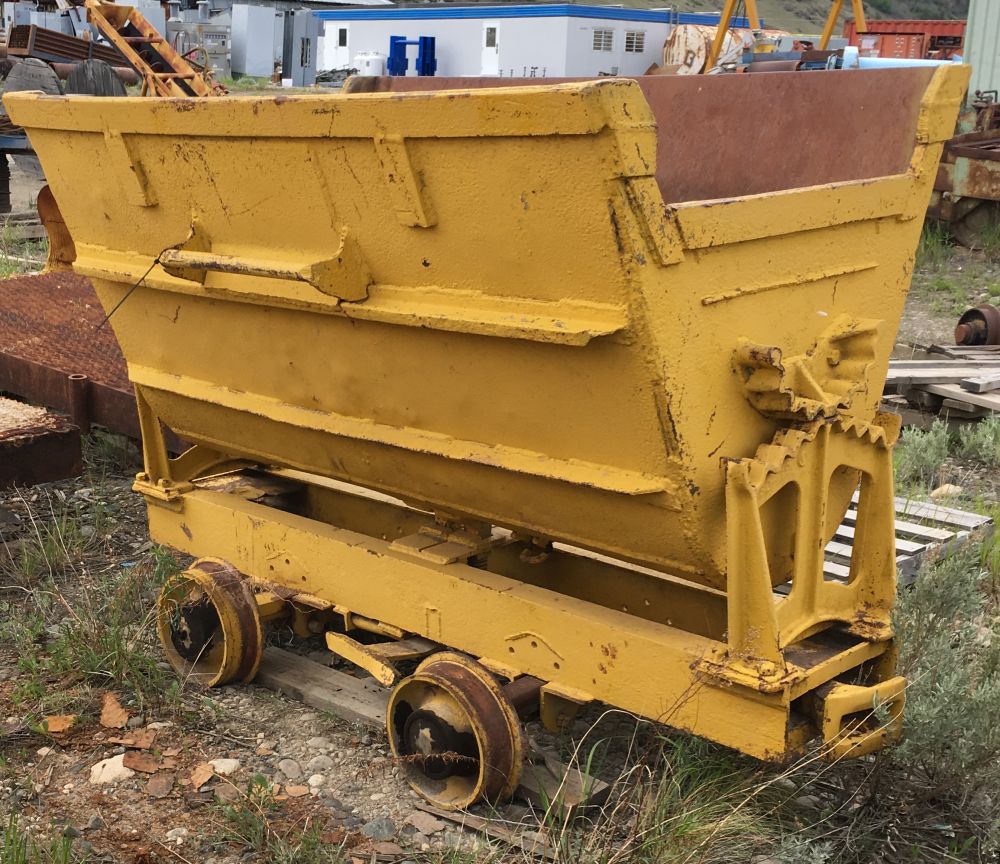 40 Cubic Foot Rocker Side Dump Mine Car