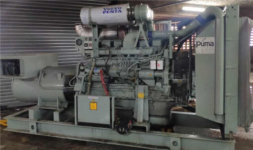 Volvo 417 kW 400 Volt Diesel Generator