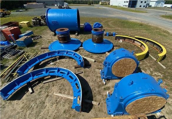 Allis Chalmers 10.5 ft. x 14 ft. Ball Mill