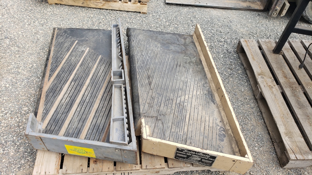 Deister 15S Lab Concentrating Table Tops