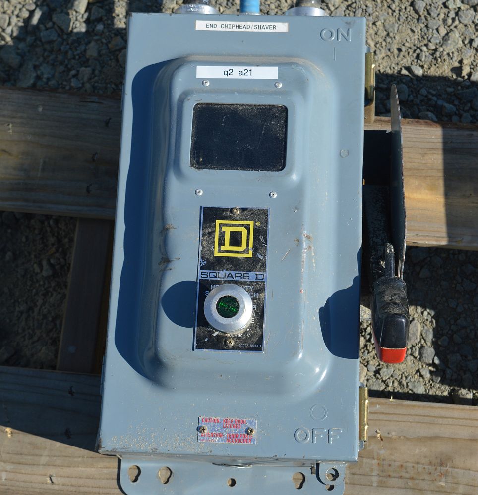 Desconectador No Fusible Square D de 60 amp