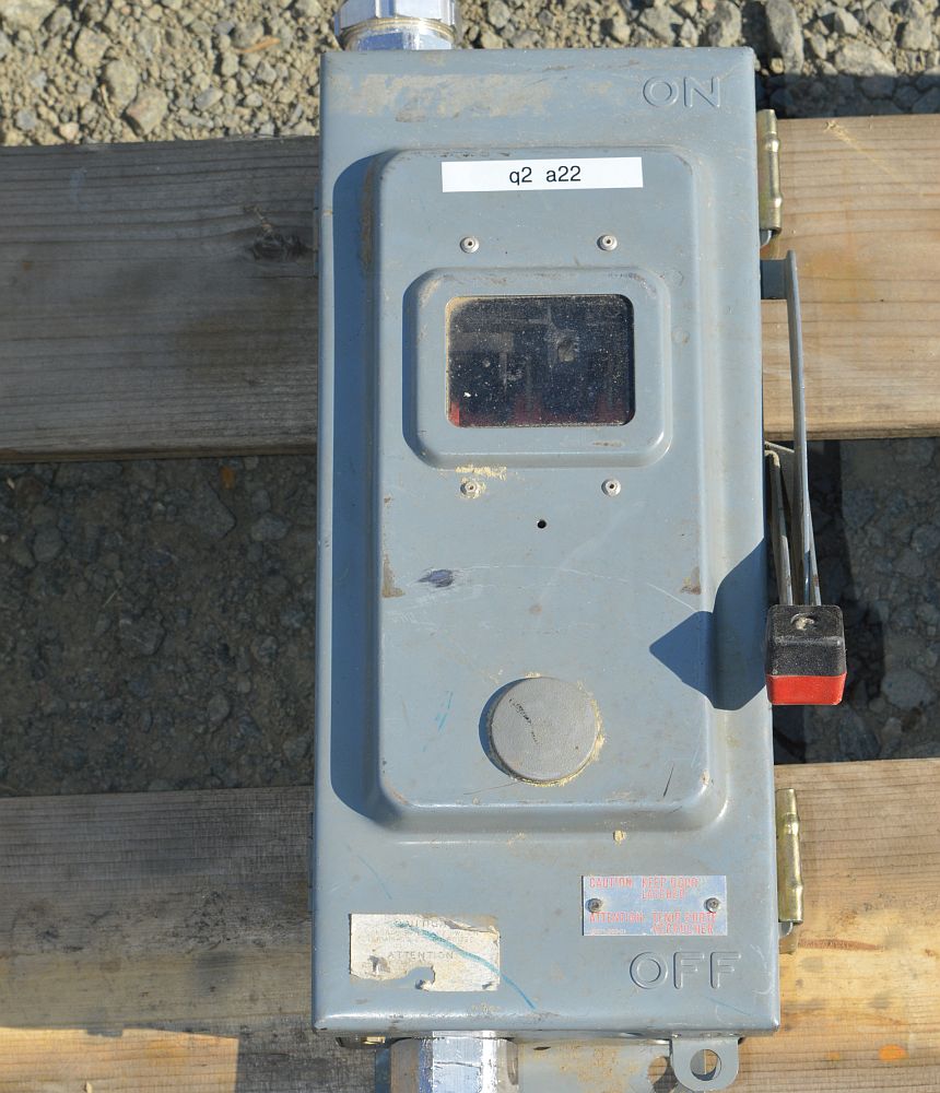Desconectador No Fusible Square D de 30 Amp