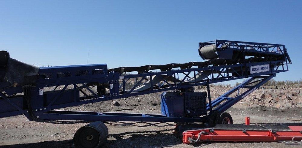 Edge MS80 Radial Stacking Conveyor