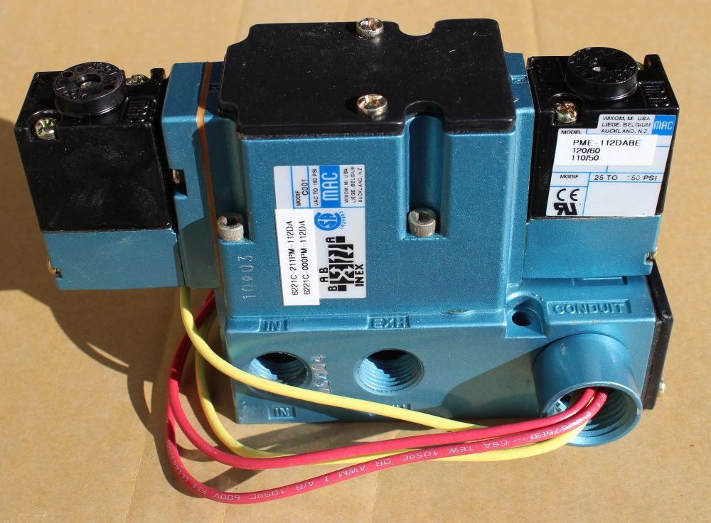 MAC 6200 Series 4 Way Solenoid Valve