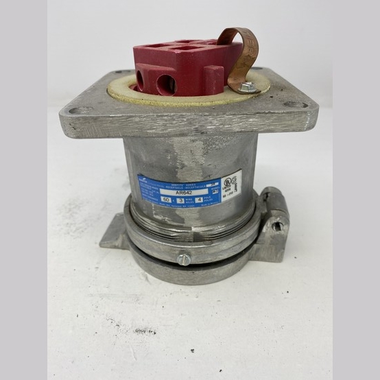 Arktite AR642 Enchufe hembra de montaje en pared 60Amp 3W 4P