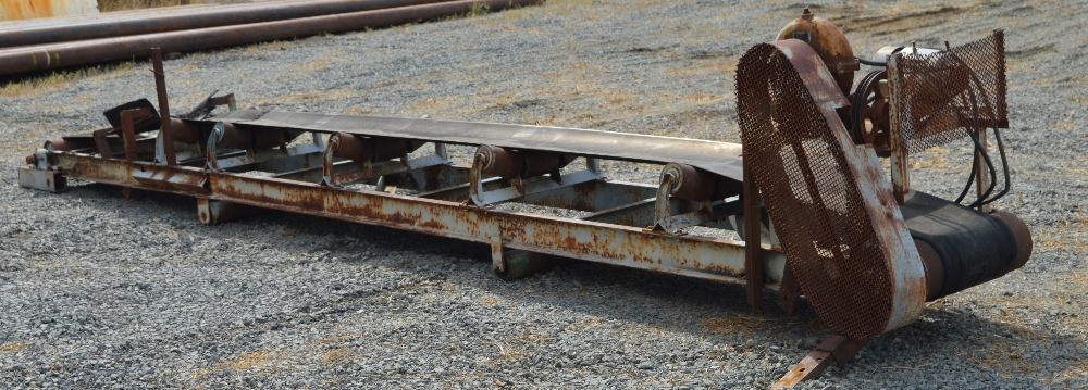 16in x 22ft. Channel Conveyor