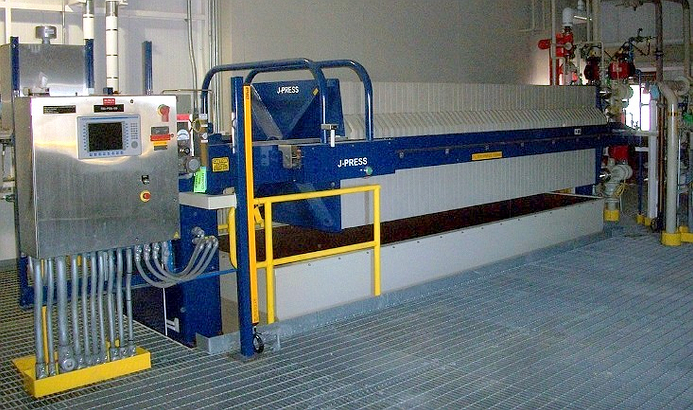 Siemens J-Press 48 in Filter Press