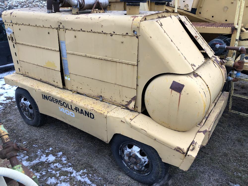 Compresseur diesel portatif Ingersoll-Rand Spiro-Flo XL1400