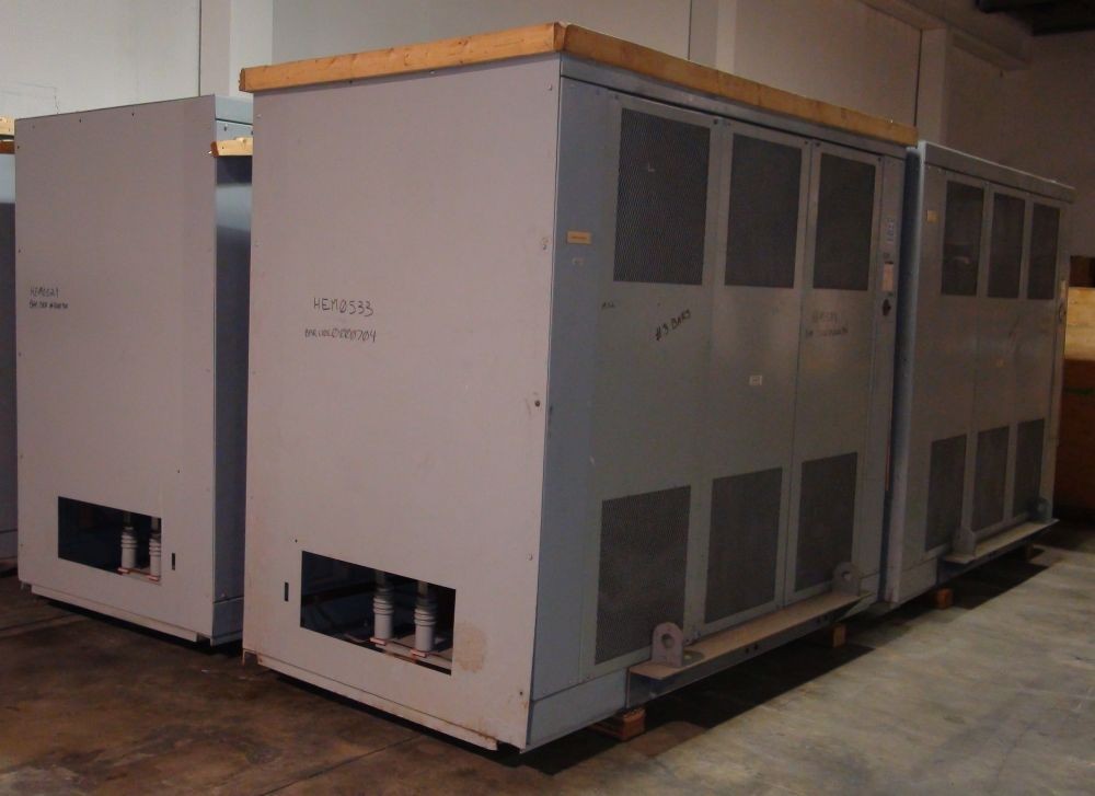 Westinghouse 1500 kVA 4160V - 600V Transformer