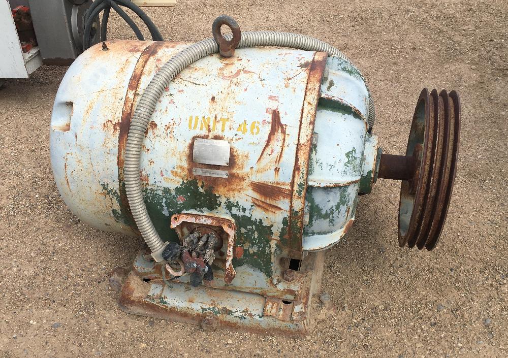 General Electric 75HP Electric Motor