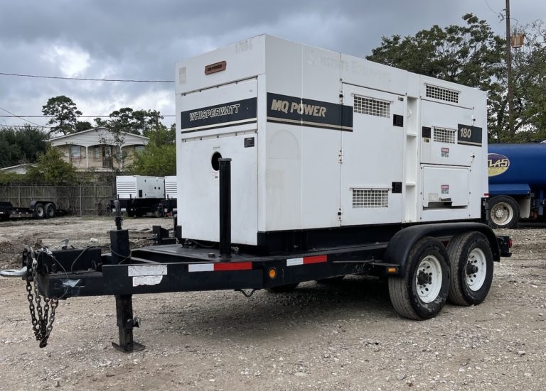 Générateur diesel monté sur remorque Multiquip DCA180SSJU de 158 kW