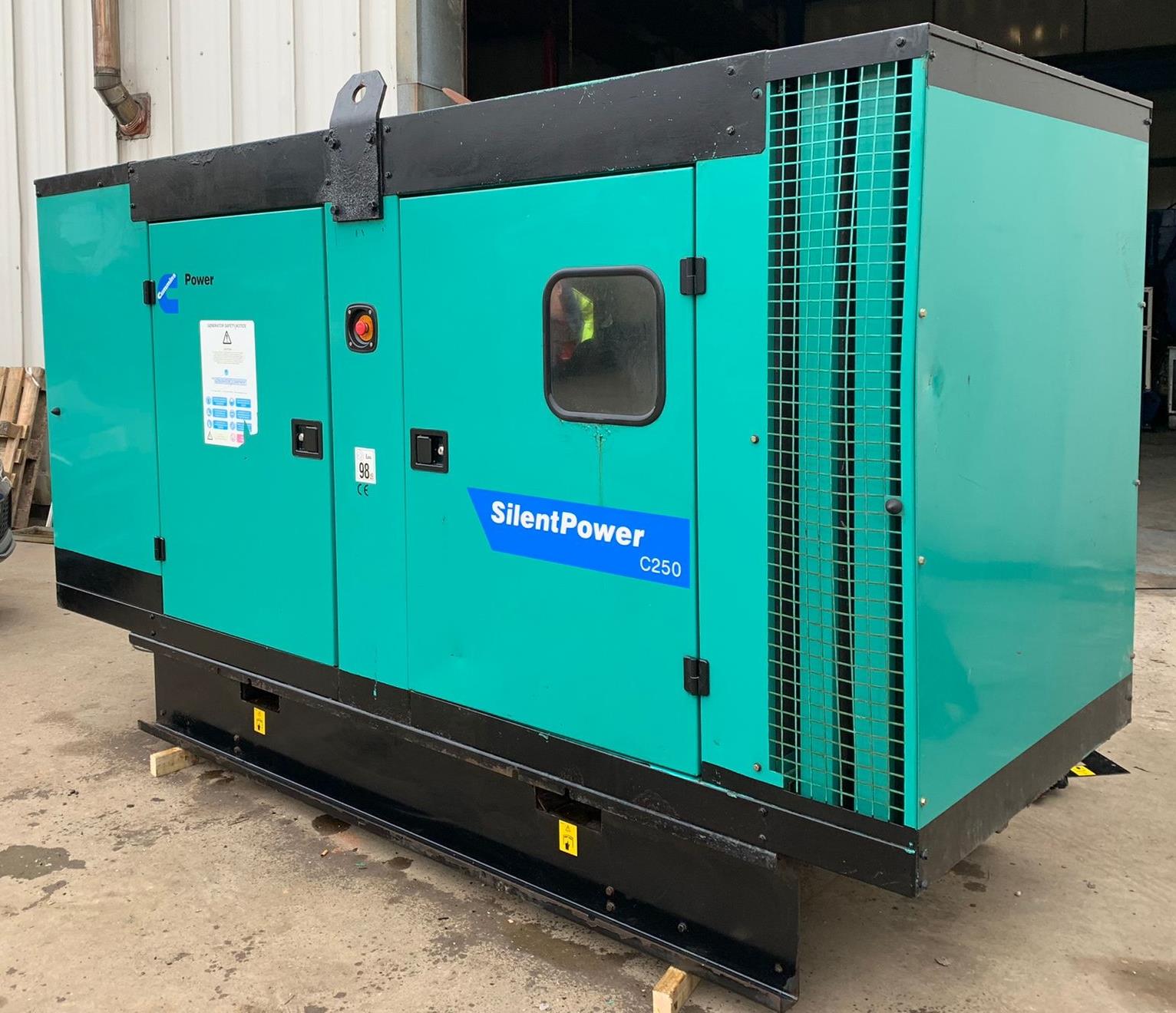 182kW Cummins C250D5 Diesel Generator