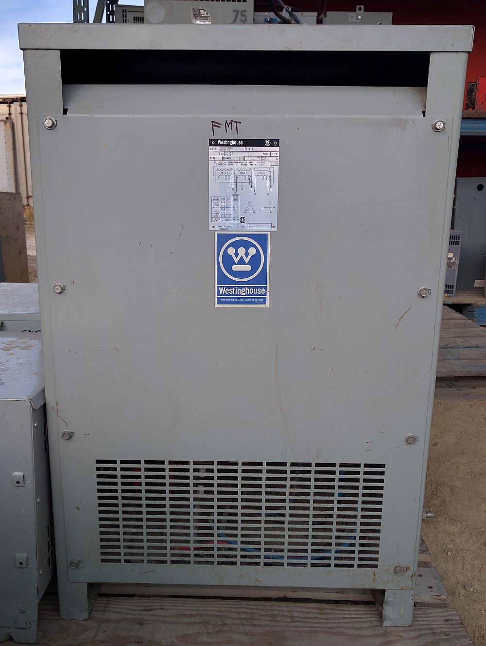 Westinghouse 45 kVA Transformer