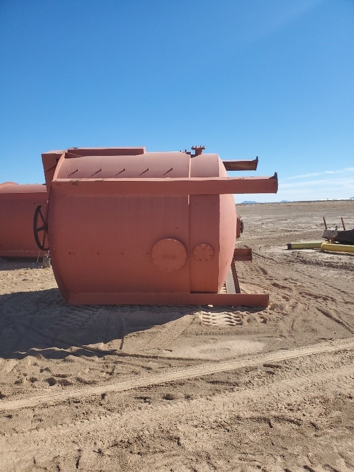 Tanque de Mezcla de 3200 Gal con Agitador de 15 hp
