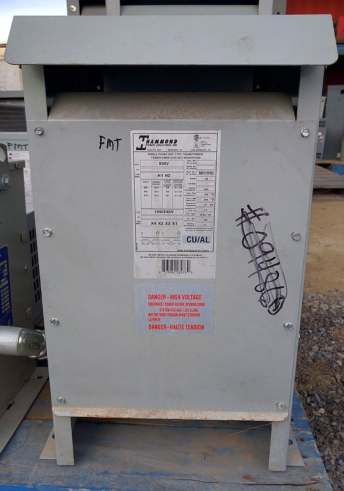 Hammond 15 kVA Transformer