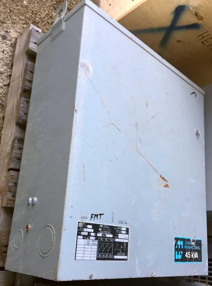 Hammond 45 kVA Transformer