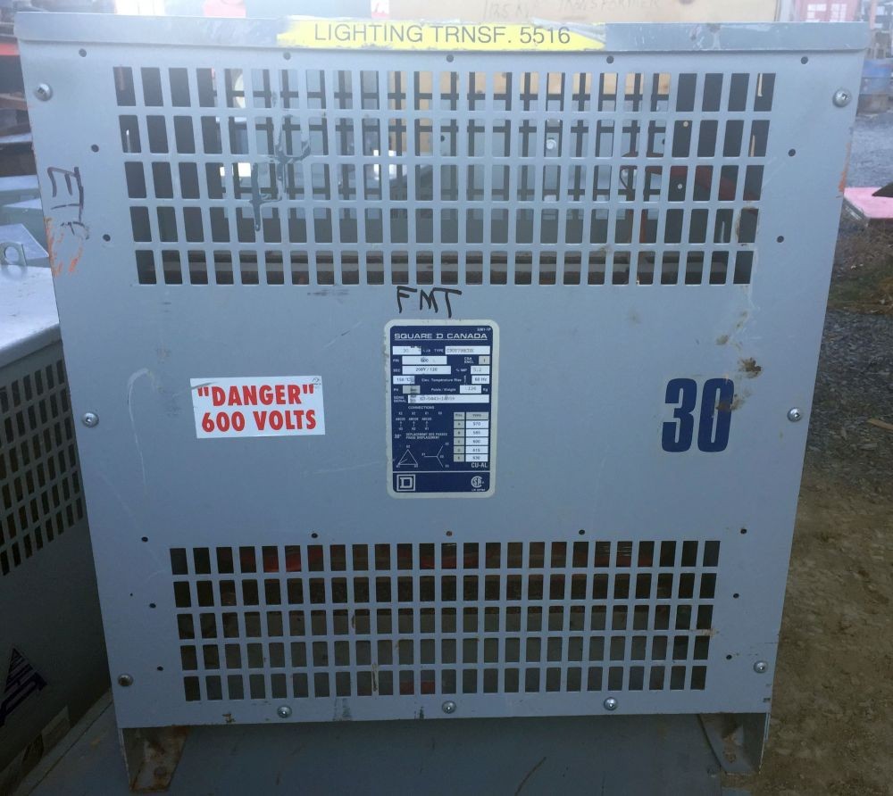 Square D 30 kVA Transformer