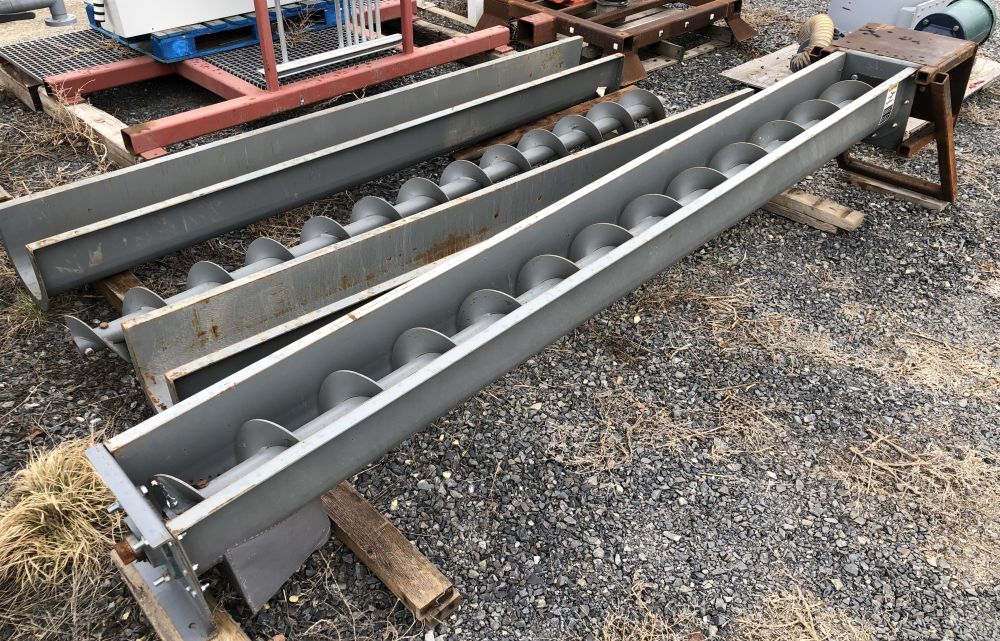 9 in. x 30 ft. Auger Screw Conveyor