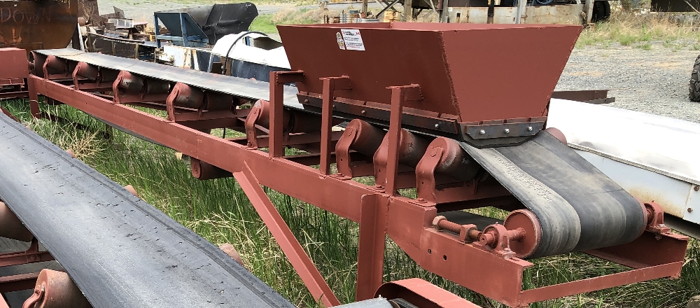 18 in. x  27 ft. Channel Conveyor