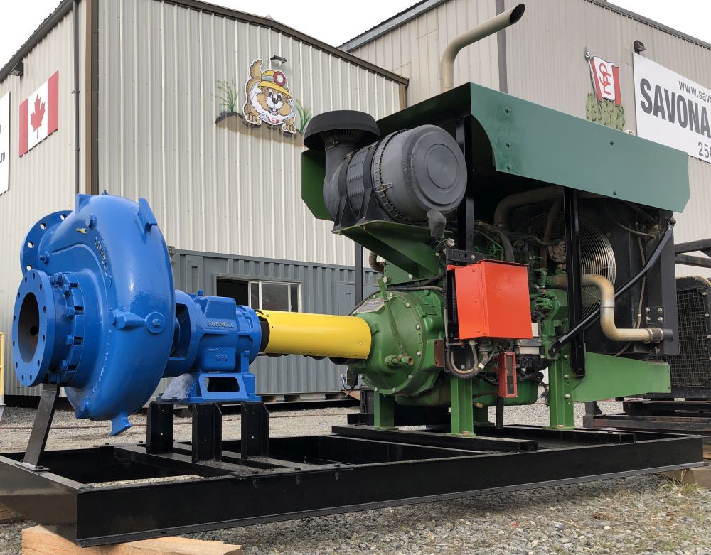 Cornell Pompe centrifuge à entraînement diesel de 10 po