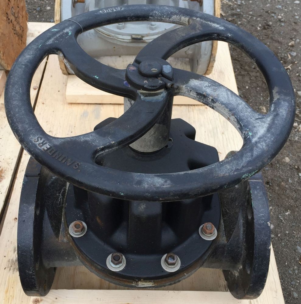 Saunders 6 Inch Diaphragm Valve