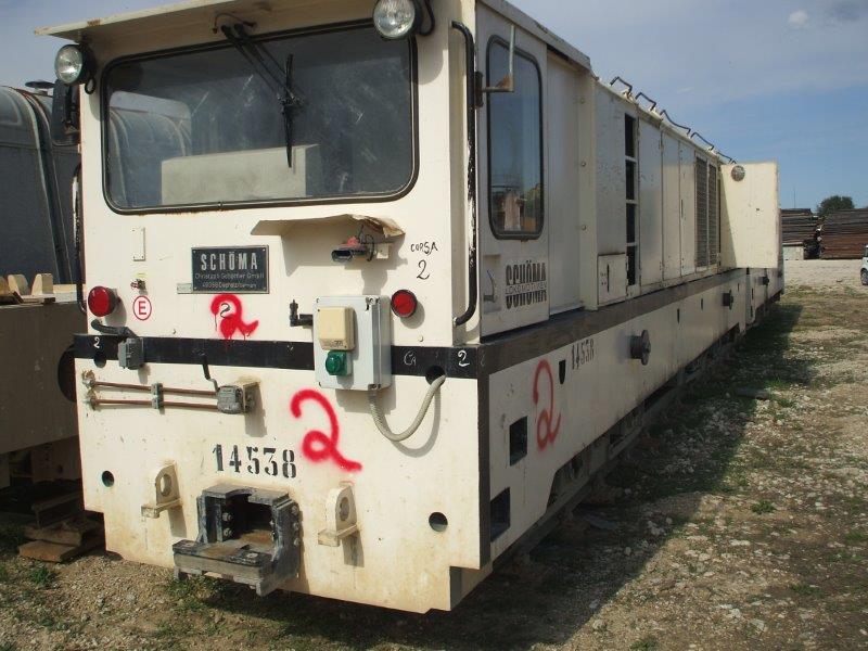 Ensemble de locomotives diesel SCHÖMA (6 unités)