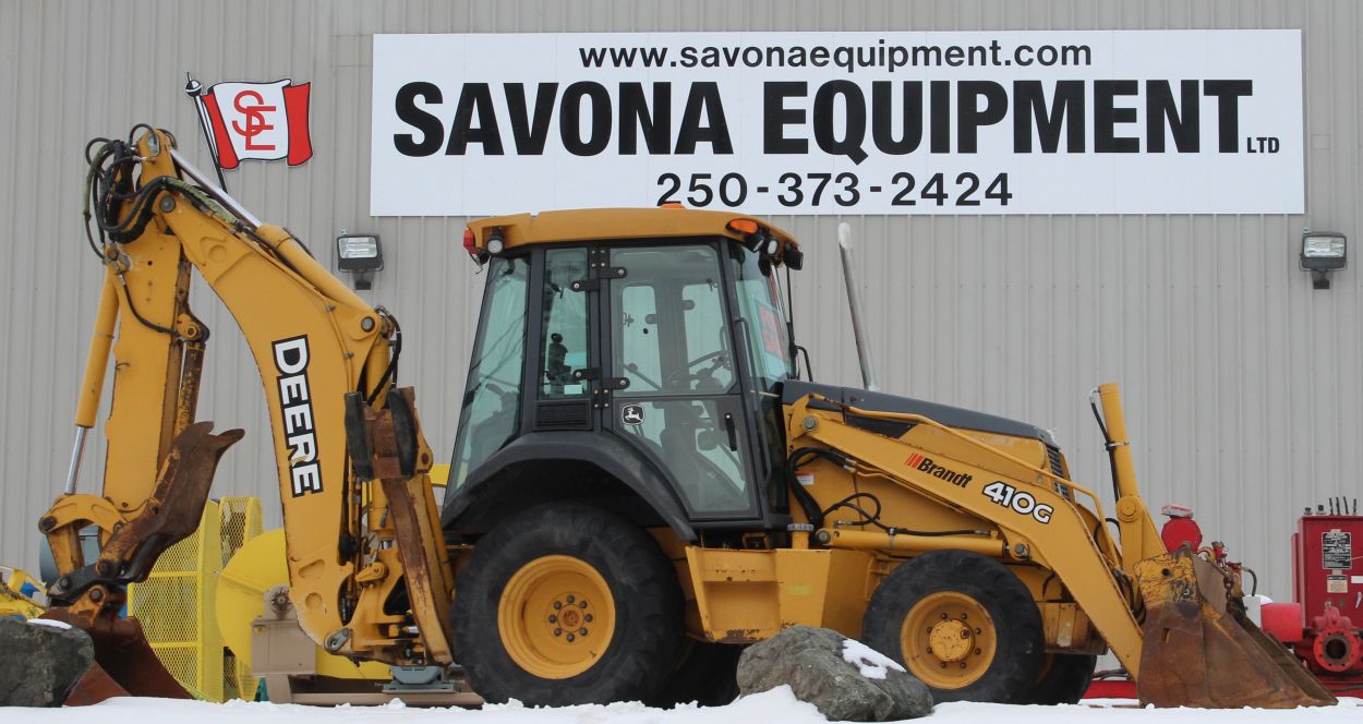 John Deere 410G Loader Backhoe