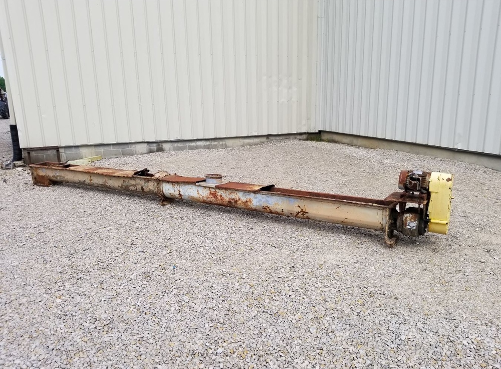 9in x 20ft Auger Screw Conveyor