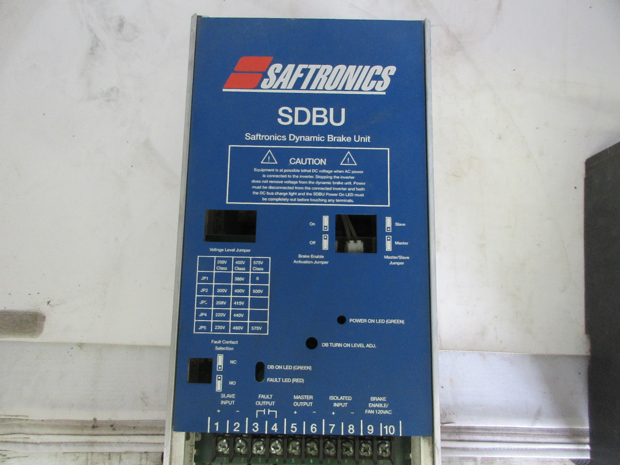Saftronics Dynamic Braking Unit