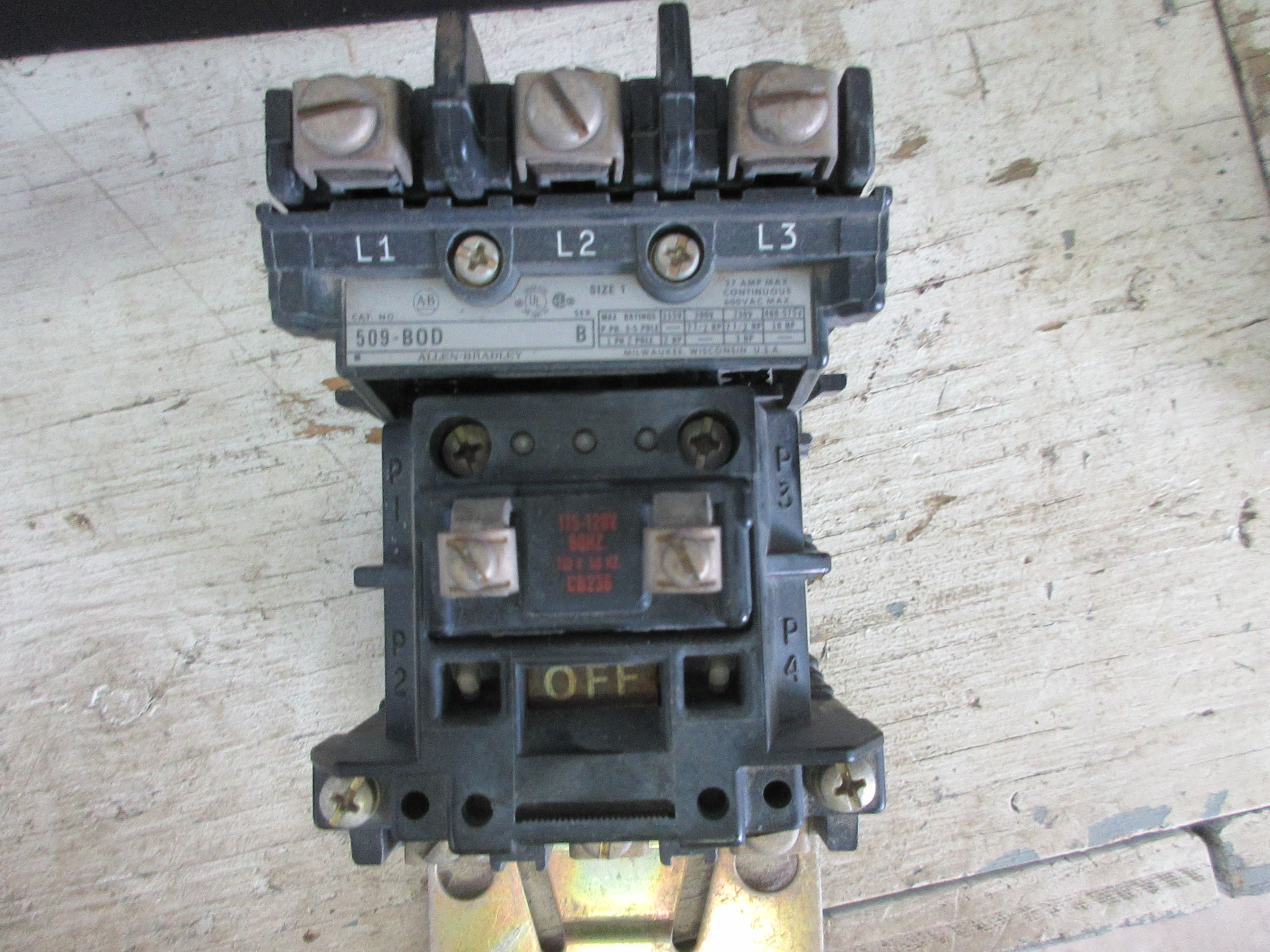 Allen-Bradley Size 1 Starter