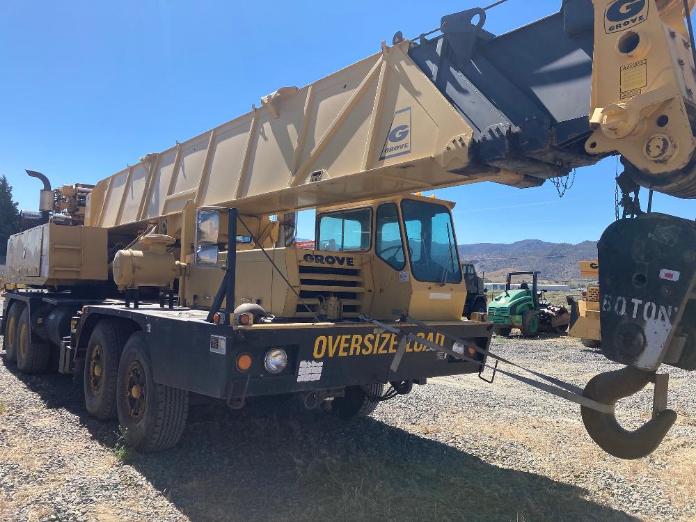 1979 Grove TM 875 80 Ton Crane