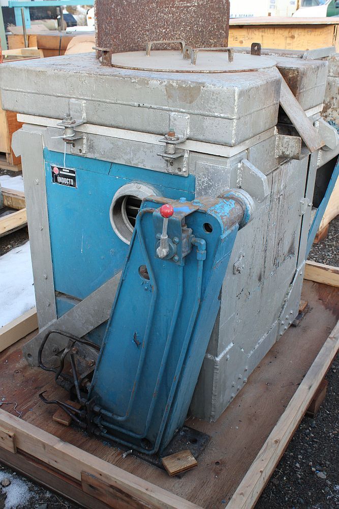 Horno de Fusión de Inducción Inclinada Inductotherm Hydraulic