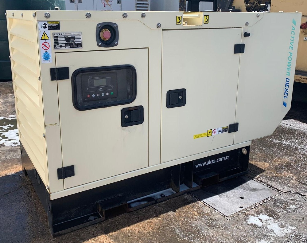 16kW Aksa APD22PE Diesel Generator