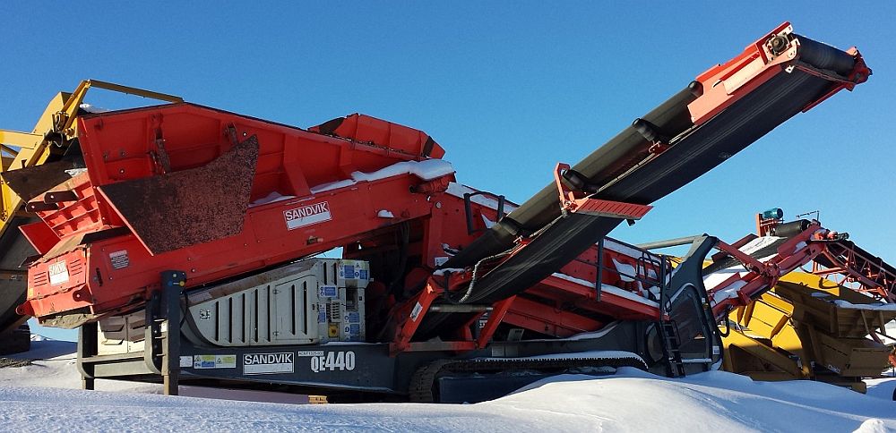 Sandvik QE440 Scalping Screen
