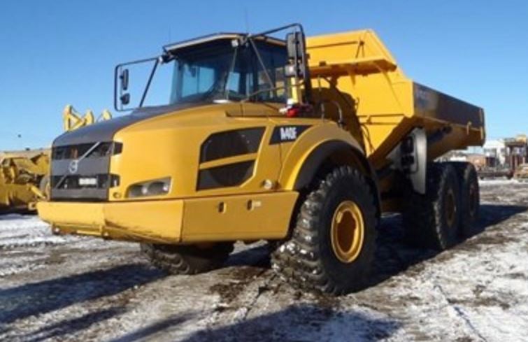 Camión de Roca Volvo A40F