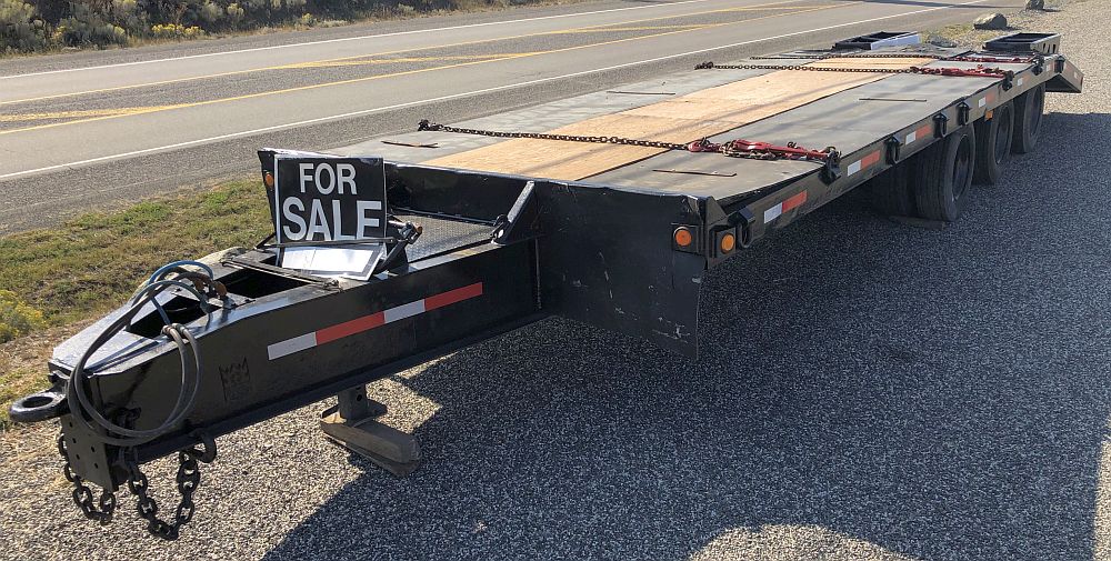 35ft Trail King Tri-Axle Trailer