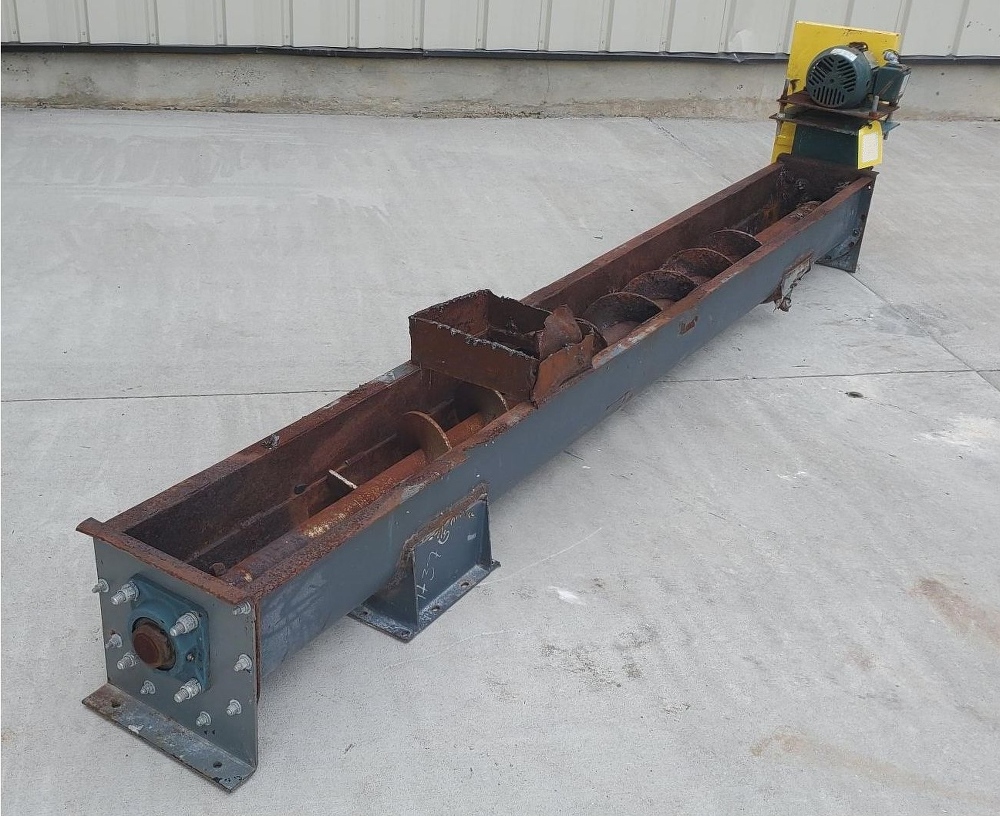 9in Dia. x 10ft Long Center-Feed Auger
