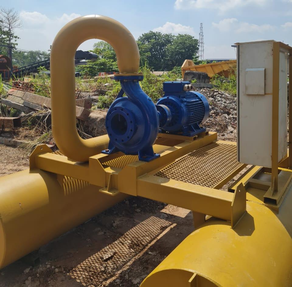 6in x 8in Pontoon Mounted Pump