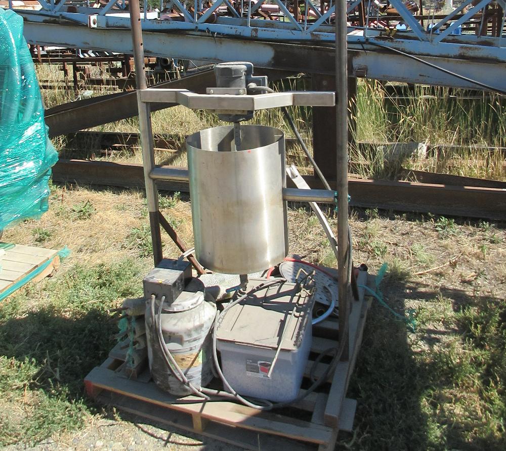 Mezclador de Acero Inoxidable 65L
