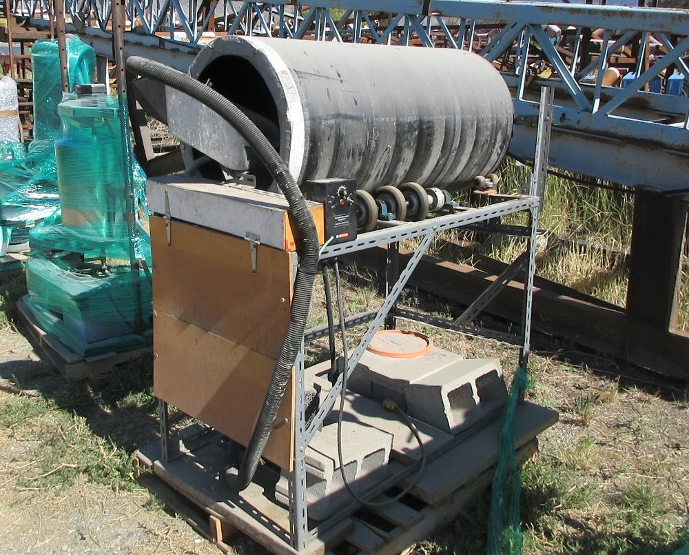 21in Dia. x 48in Poly Pipe Trommel